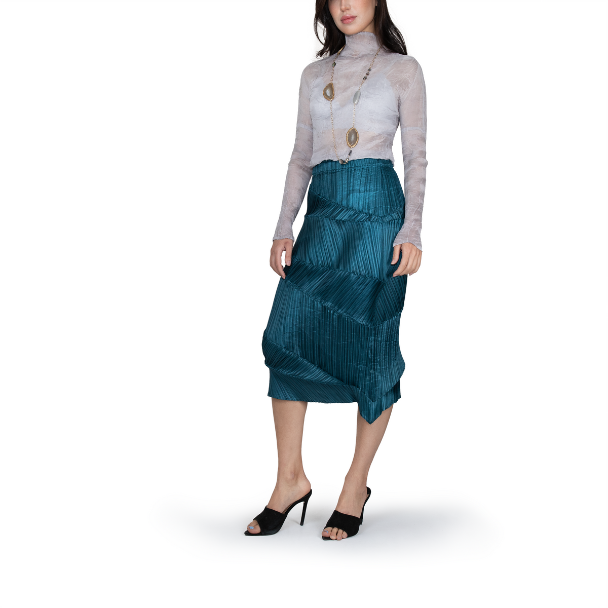 ILLIG 2way gimmick design skirt | camillevieraservices.com